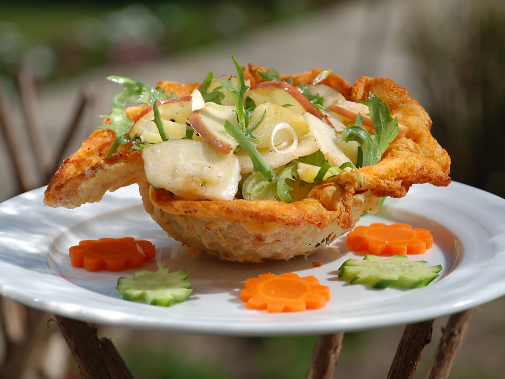 SİRKELİ PATATES SALATA